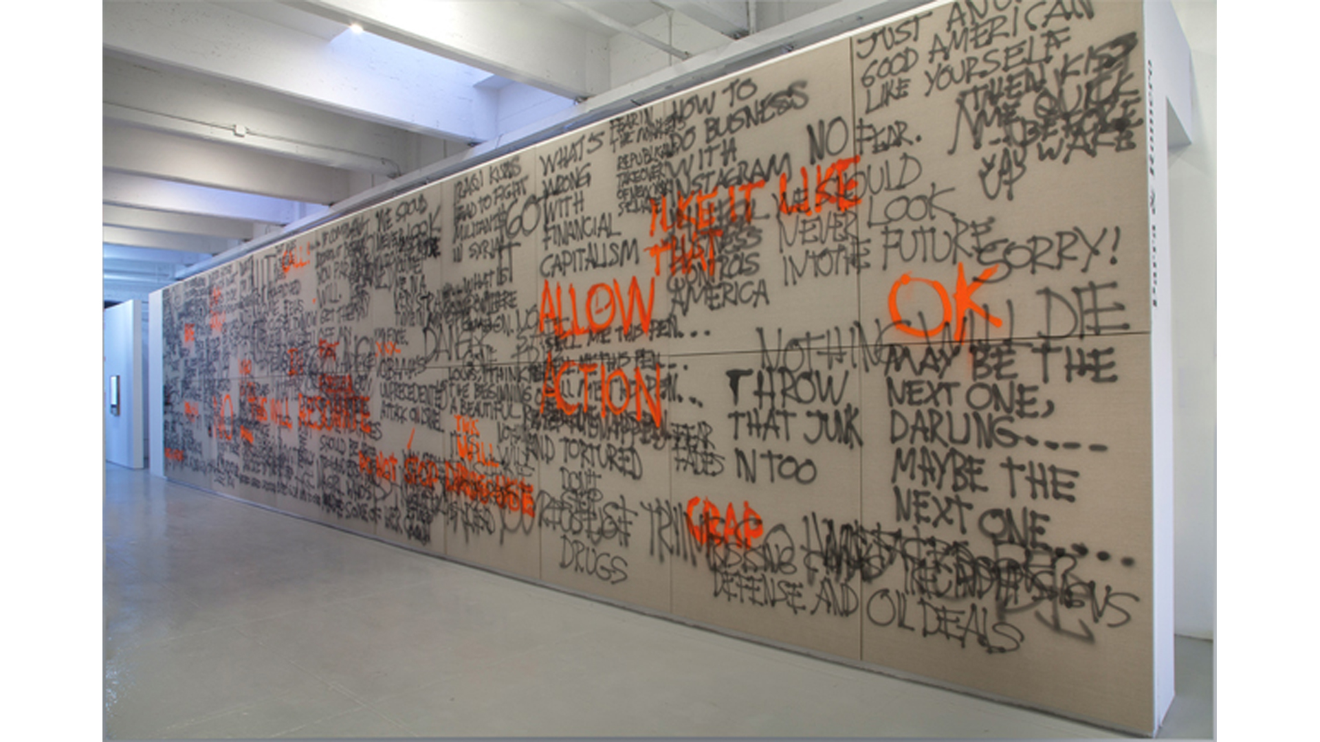 Headlines & Last lines in the Movies (Fluorescent)