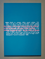 Untitled (Joke & Definition Paintings) (Corrupted)