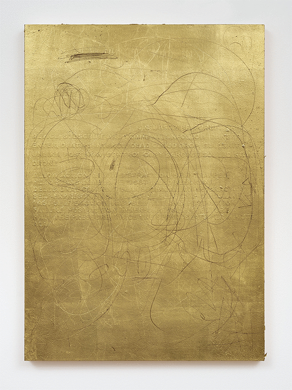 Untitled Action (Gold Paintings)