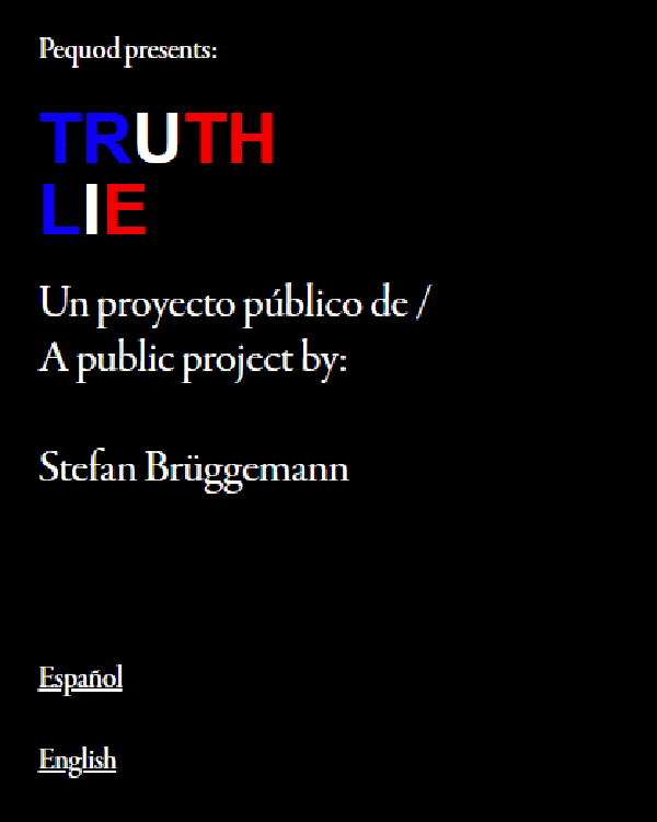 Truth / Lie